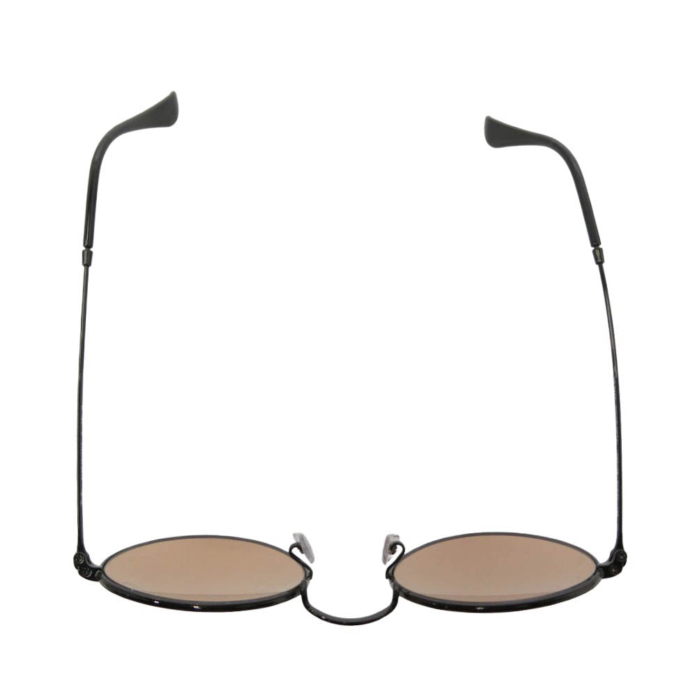 Ray-Ban レイバン RB3447 ROUND METAL ラウンドメタル アイウェア サングラス ブラウン 50□21-145 ブラック系【中古】