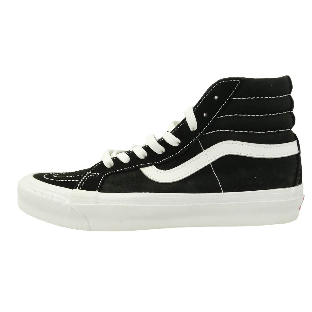 VANS バンズ Vault OG Sk8-Hi LX Black True White ボールド OG スケートハイ LX ブラック トゥルー ホワイト スニーカー ブラック系 ホワイト系 26.5cm【中古】
