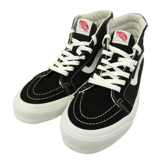 VANS バンズ Vault OG Sk8-Hi LX Black True White ボールド OG スケートハイ LX ブラック トゥルー ホワイト スニーカー ブラック系 ホワイト系 26.5cm【中古】