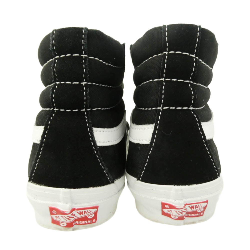 VANS バンズ Vault OG Sk8-Hi LX Black True White ボールド OG スケートハイ LX ブラック トゥルー ホワイト スニーカー ブラック系 ホワイト系 26.5cm【中古】