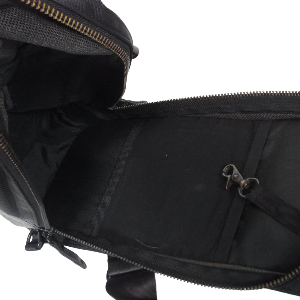 PORTER ポーター 703-08000 HEAT ヒート スリング ボディ ショルダー バッグ ブラック系【中古】
