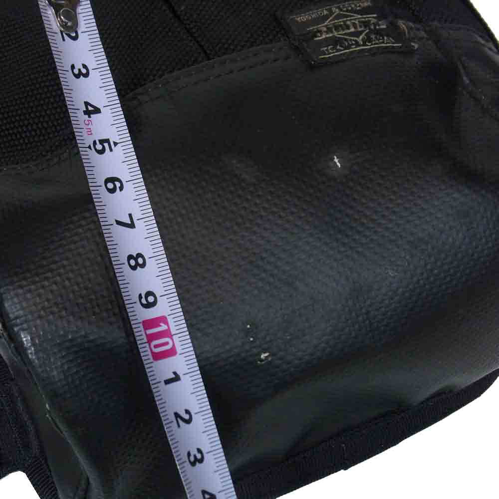 PORTER ポーター 703-08000 HEAT ヒート スリング ボディ ショルダー バッグ ブラック系【中古】