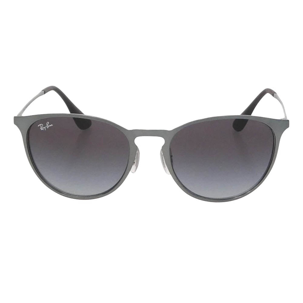 Ray-Ban レイバン RB3539 ERIKA METAL エリカメタル グラデーション レンズ アイウェア サングラス 54□19-145 シルバー系【美品】【中古】