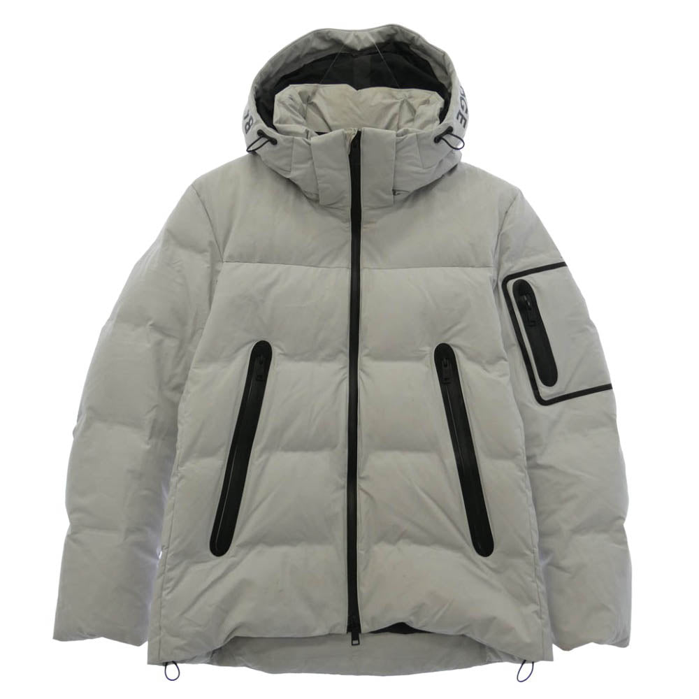 BLACK LABELCRESTBRIDGE ブラックレーベルクレストブリッジ 20AW 51F47-447-04 シームレス ストーム ダウン ジャケット ホワイト系 L【中古】