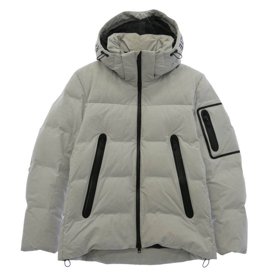 BLACK LABELCRESTBRIDGE ブラックレーベルクレストブリッジ 20AW 51F47-447-04 シームレス ストーム ダウン ジャケット ホワイト系 L【中古】