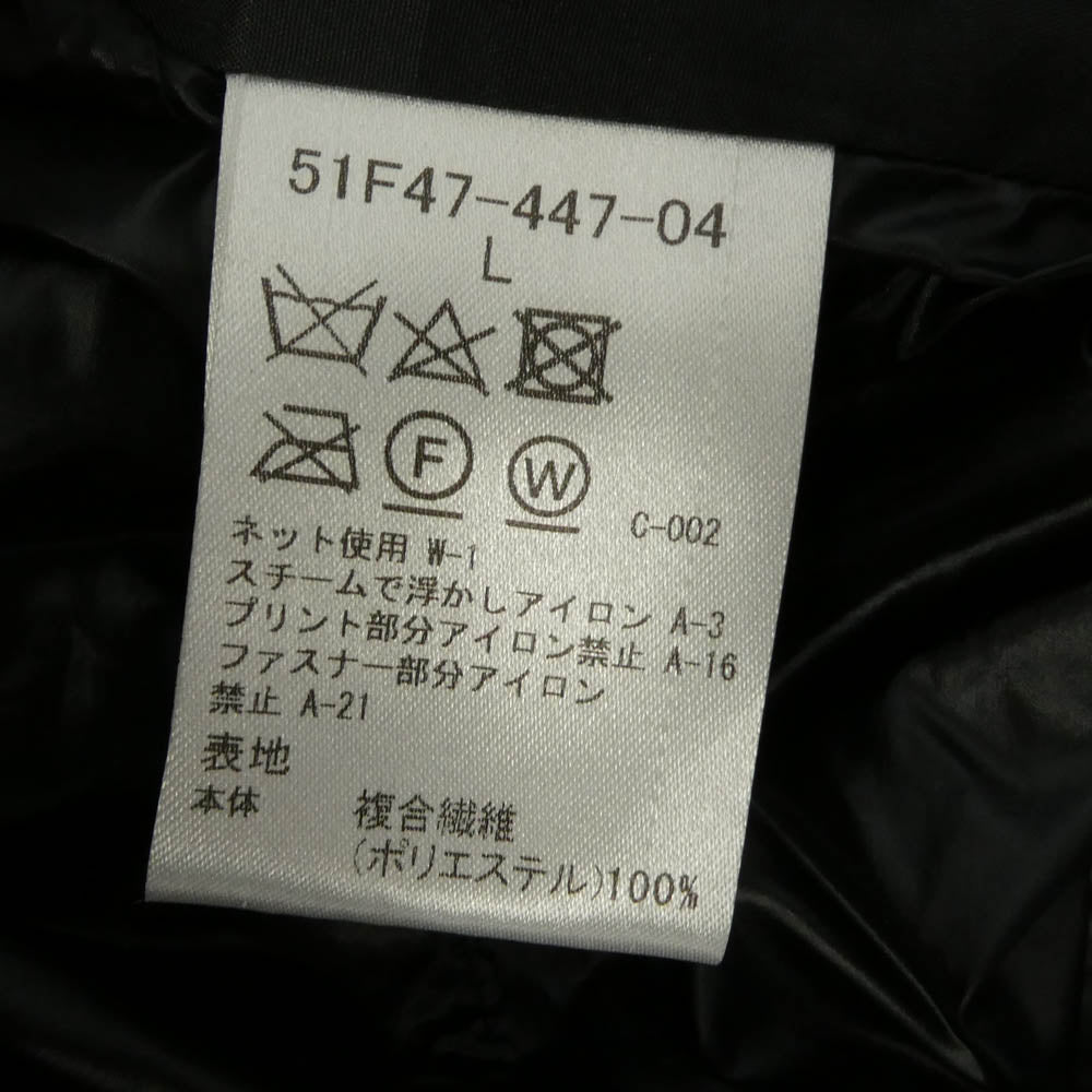 BLACK LABELCRESTBRIDGE ブラックレーベルクレストブリッジ 20AW 51F47-447-04 シームレス ストーム ダウン ジャケット ホワイト系 L【中古】