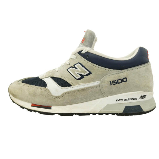 NEW BALANCE ニューバランス M1500GNW イングランド製 1500 Gray Navy グレー ネイビー ローカットスニーカー グレー系 ネイビー系 UK7.5【中古】