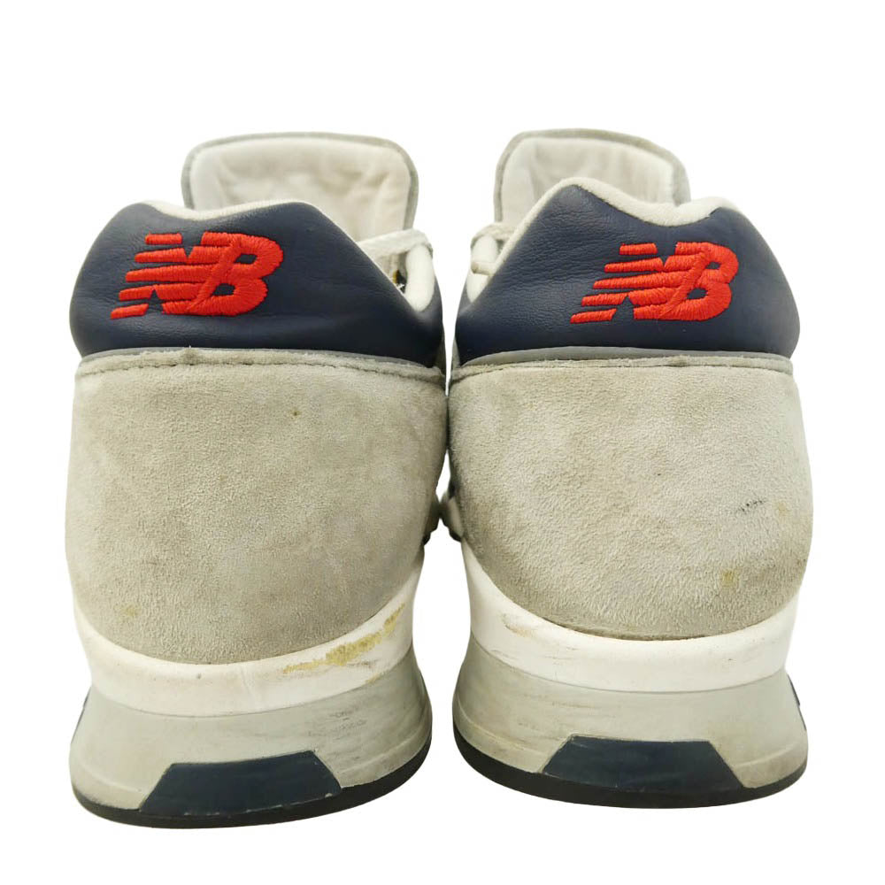 NEW BALANCE ニューバランス M1500GNW イングランド製 1500 Gray Navy グレー ネイビー ローカットスニーカー グレー系 ネイビー系 UK7.5【中古】