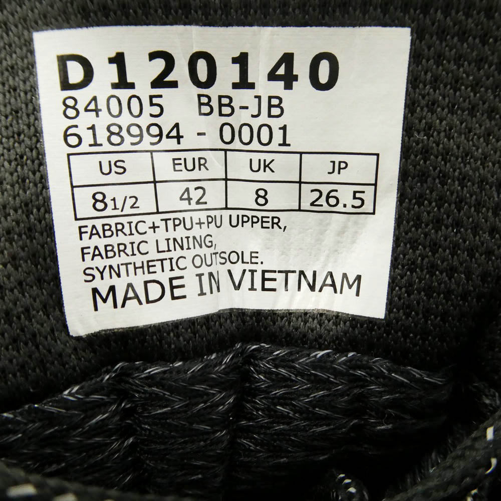 Danner ダナー SOPHNET. ソフネット D120140 × SOPHNET. TRAIL2065 GORE-TEX ソフ トライアル ゴアテックス ローカット スニーカー ブラック系 ホワイト系 26.5cm【中古】