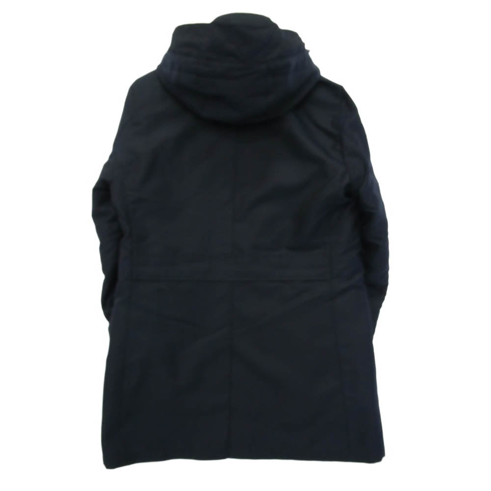 BLACK LABELCRESTBRIDGE ブラックレーベルクレストブリッジ 51F08-207-28 グレンチェック シティパーカー ダウンライナー付き コート ジャケット ブラック系 ネイビー系 M【中古】