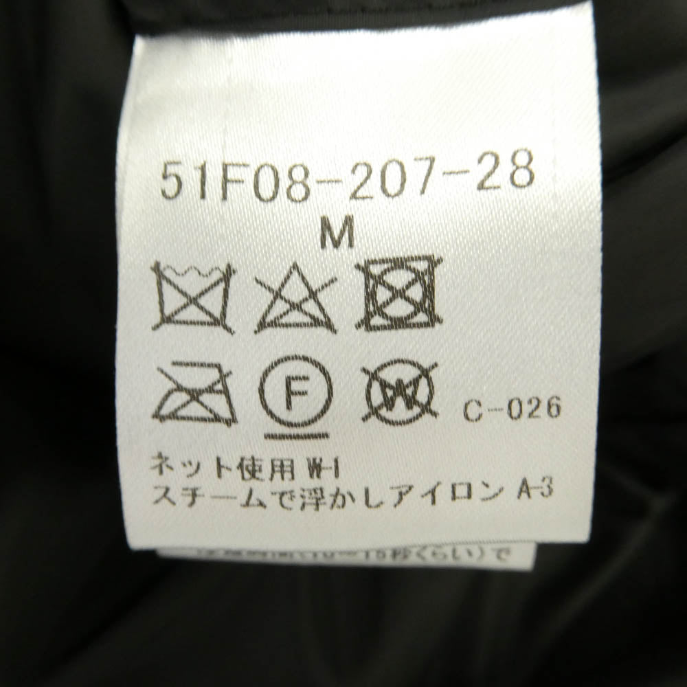 BLACK LABELCRESTBRIDGE ブラックレーベルクレストブリッジ 51F08-207-28 グレンチェック シティパーカー ダウンライナー付き コート ジャケット ブラック系 ネイビー系 M【中古】