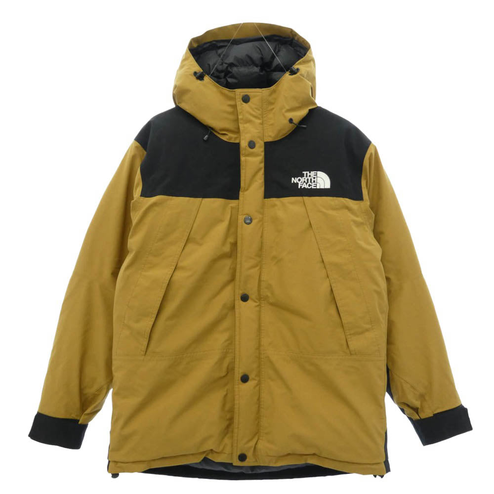 THE NORTH FACE ノースフェイス ND91930 MOUNTAIN DOWN JACKET マウンテン ダウン ジャケット マスタード系 L【中古】