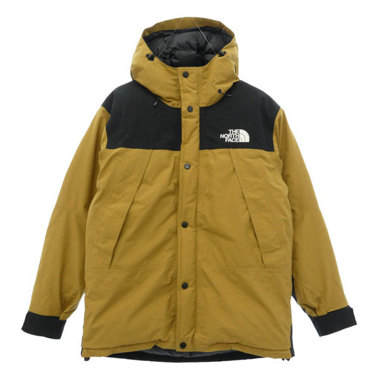 THE NORTH FACE ノースフェイス ND91930 MOUNTAIN DOWN JACKET マウンテン ダウン ジャケット マスタード系 L【中古】
