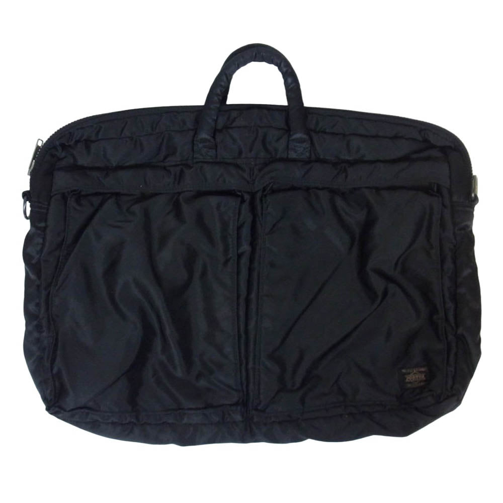 PORTER ポーター TANKER ブリーフケース バッグ ブラック系【中古】