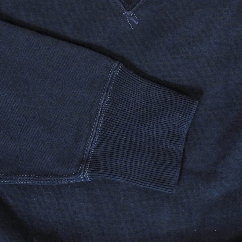 The REAL McCOY'S ザリアルマッコイズ USNロゴ 両V スウェット ネイビー系 L【中古】