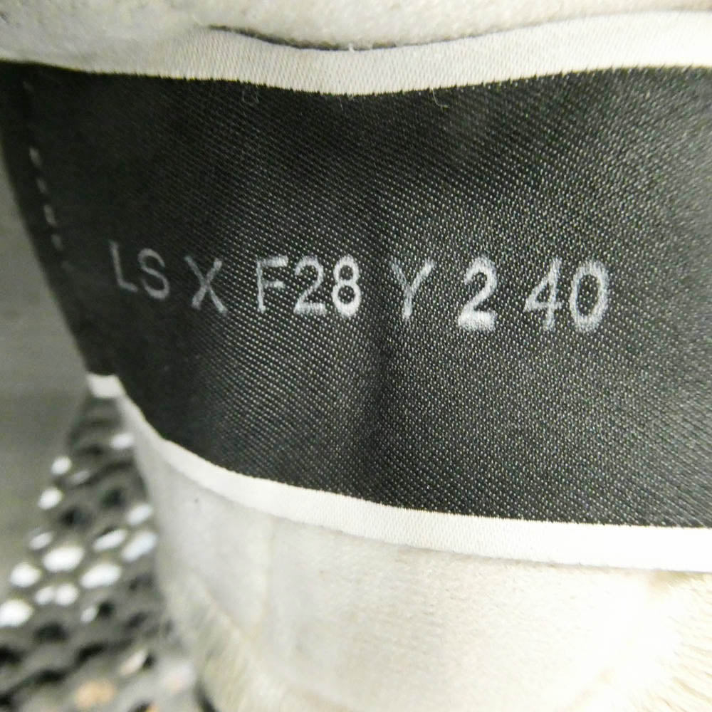 VALENTINO ヴァレンティノ LS X F28 Y2 Garavani ガラヴァーニ Vロゴ レースランナー ローカット スニーカー ブラック系 ホワイト系 40【中古】