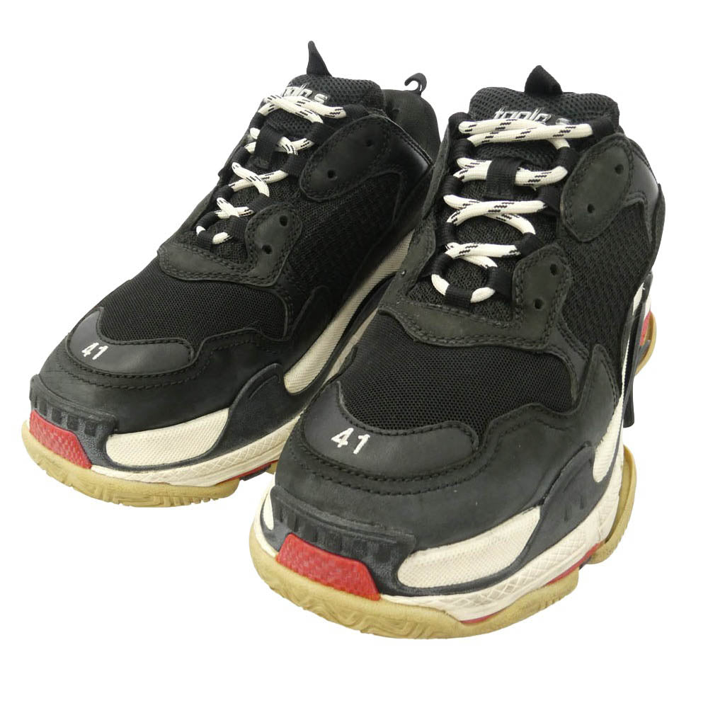 BALENCIAGA バレンシアガ 533882 TRIPLE S トリプルエス ダッド スニーカー ローカットシューズ マルチカラー系 41【中古】