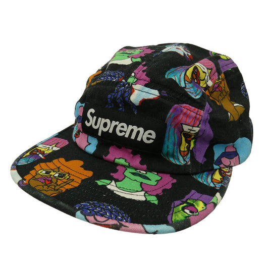 Supreme シュプリーム 17AW × Mark Gonzales マークゴンザレス Gonz Heads Camp Cap ゴンズヘッズ キャンプ キャップ 帽子 マルチカラー系【中古】