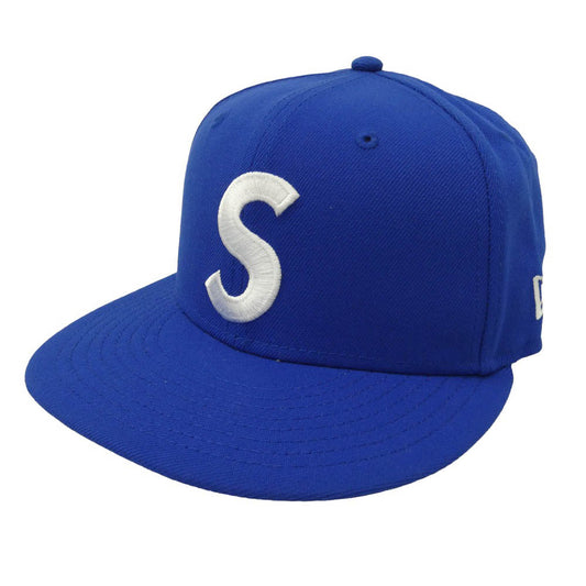 Supreme シュプリーム NEW ERA ニューエラ 24AW × New Era ニューエラ Screw Ball S Logo スクリュー ボール Sロゴ キャップ 帽子 ブルー系 56.8cm【中古】