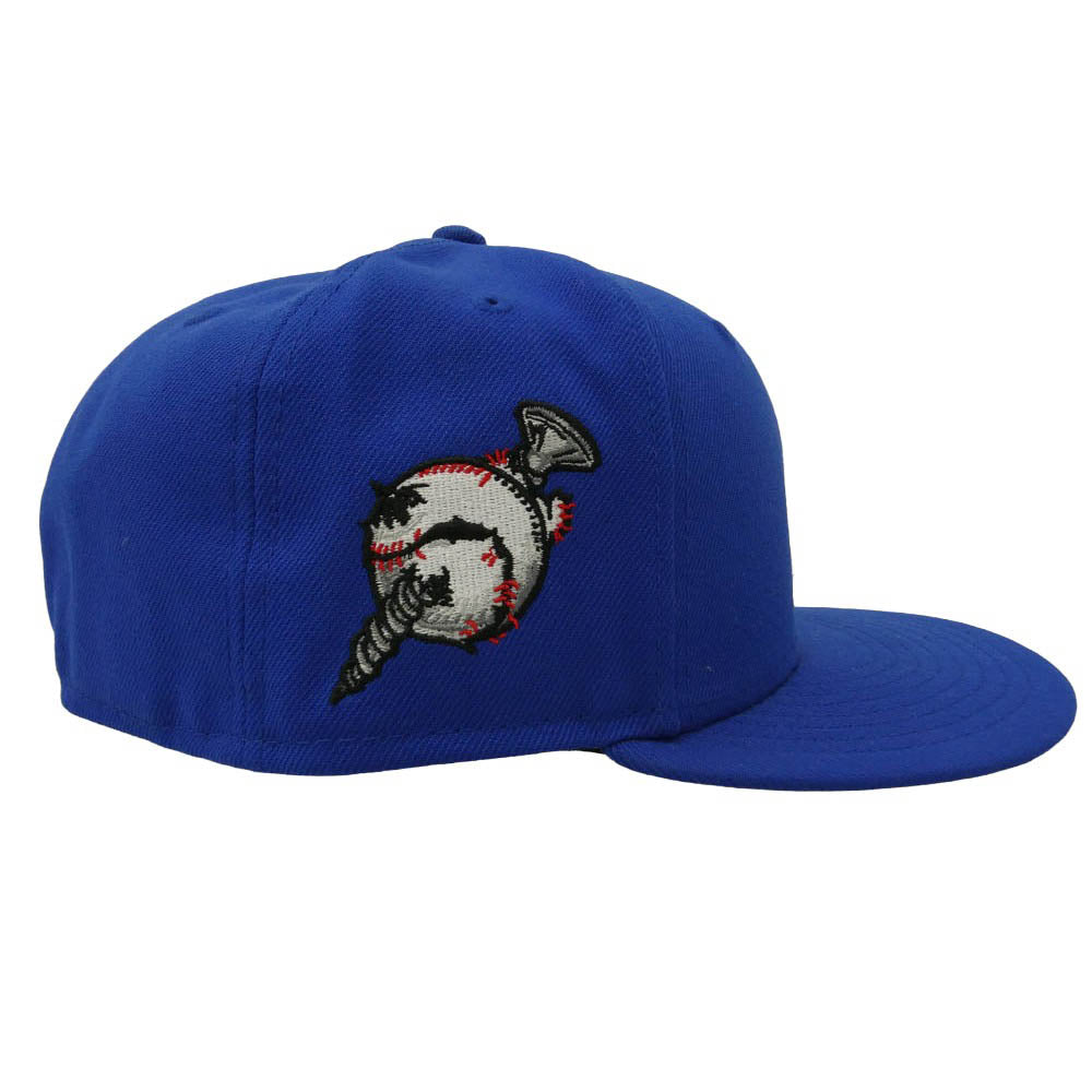 Supreme シュプリーム NEW ERA ニューエラ 24AW × New Era ニューエラ Screw Ball S Logo スクリュー ボール Sロゴ キャップ 帽子 ブルー系 56.8cm【中古】