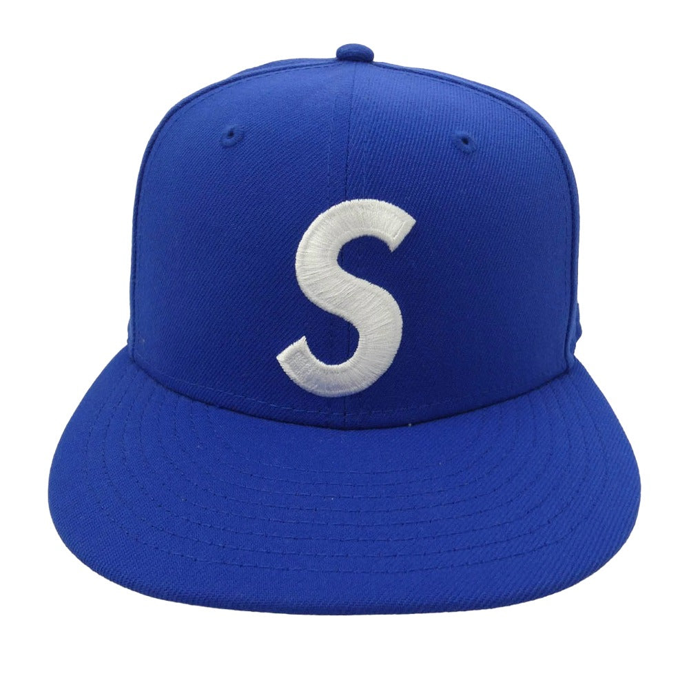 Supreme シュプリーム NEW ERA ニューエラ 24AW × New Era ニューエラ Screw Ball S Logo スクリュー ボール Sロゴ キャップ 帽子 ブルー系 56.8cm【中古】