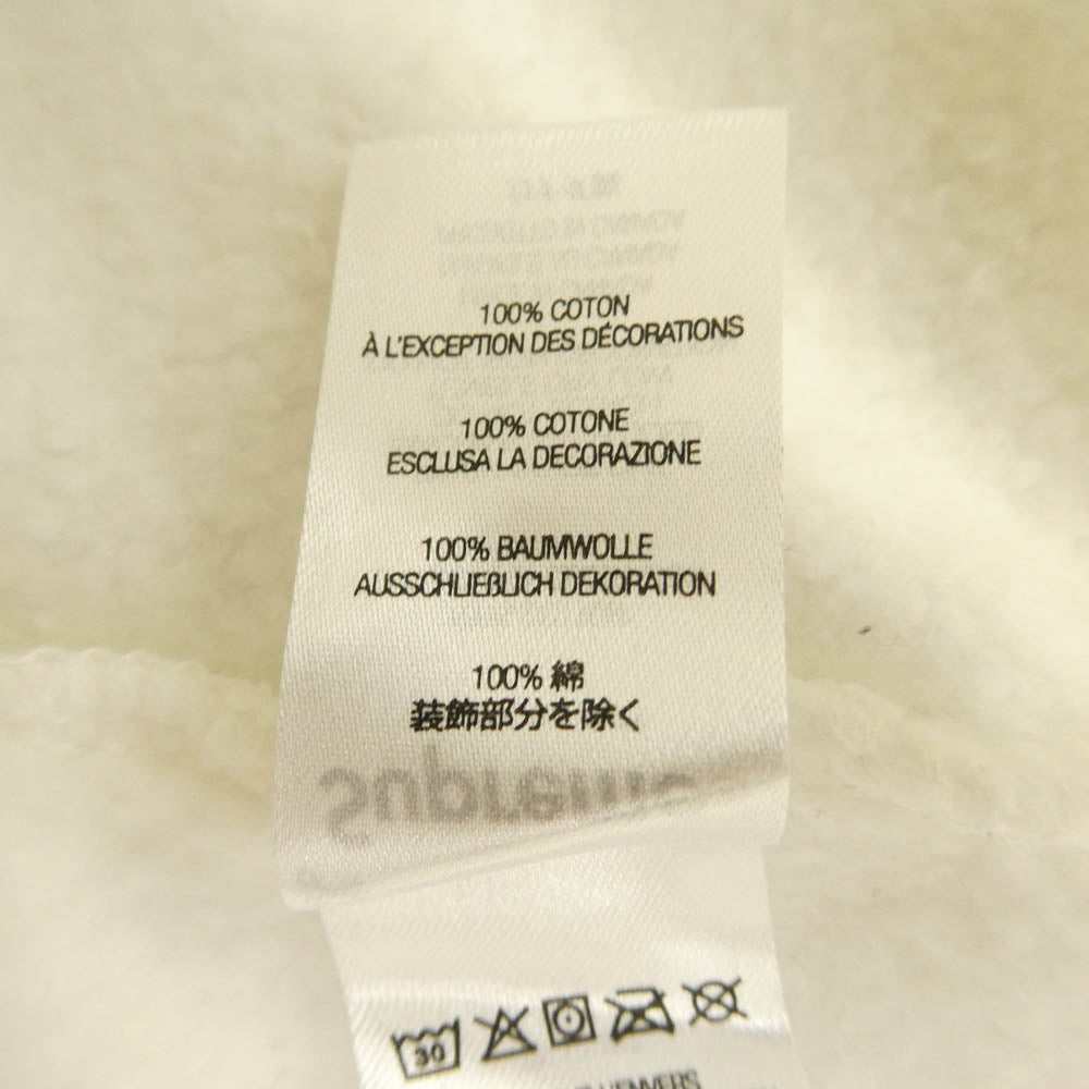 Supreme シュプリーム WTAPS ダブルタップス 21AW × WTAPS ダブルタップス Sic'em! Hooded Sweatshirt シリエム フーデッド スウェットシャツ フーディー パーカー ホワイト系 L【中古】
