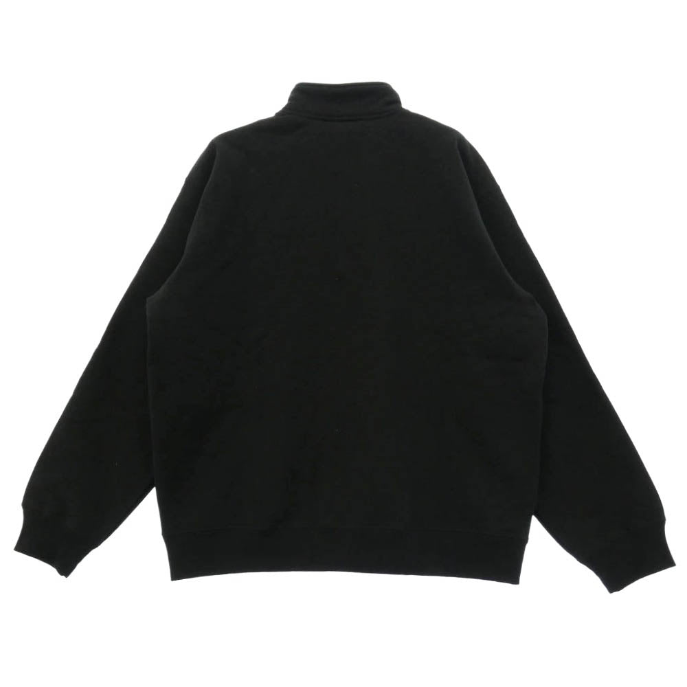 Supreme シュプリーム 24AW Collegiate Half Zip Pullover カレッジエイト ハーフジップ プルオーバー スウェット ブラック系 L【中古】