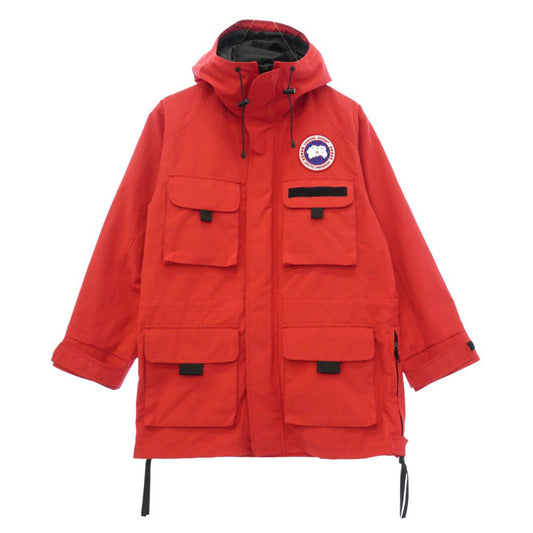 JUNYA WATANABE COMME des GARCONS MAN ジュンヤワタナベコムデギャルソンマン CANADA GOOSE カナダグース × CANADA GOOSE カナダグース 18AW WB-J402 AD2018 Harbour Jacket ハーバー ジャケット レッド系 S【中古】
