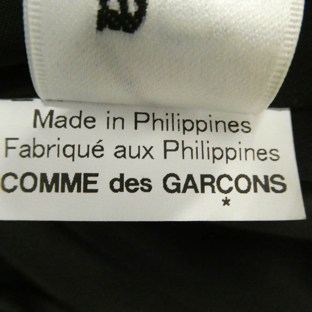 ノワールケイニノミヤ COMME des GARCONS コムデギャルソン 26SS COMME DES GARCONS コムデギャルソン 3Q-O007 AD2025 プリーツ ジャンパー スカート エステルサテン ワンピース ブラック系 M【中古】