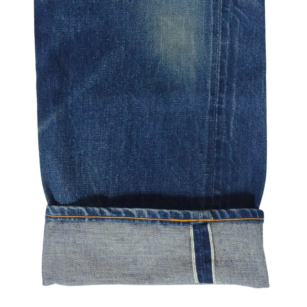 SUGAR CANE シュガーケーン 5POCKET DENIM PANTS セルビッチ ボタンフライ デニム パンツ インディゴブルー系 サイズ表記なし【中古】