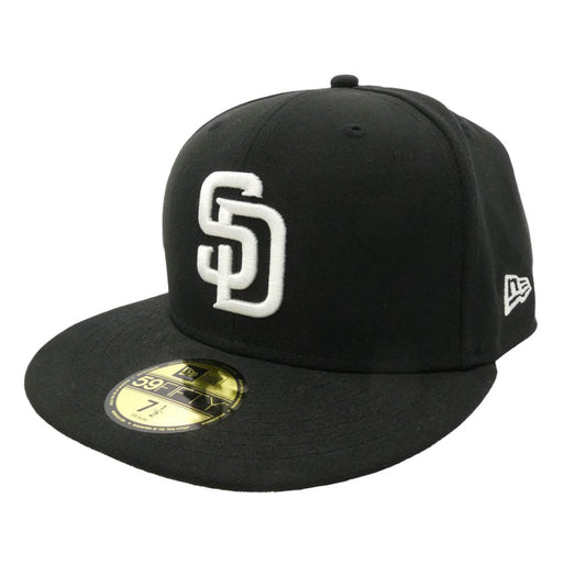 WIND AND SEA ウィンダンシー NEW ERA ニューエラ WDS-ERA-02 × NEW ERA × SAN DIEGO PADRES SDP Baseball Cap ニューエラ サンディエゴ パドレス ベースボール キャップ ブラック系 59.6cm【中古】