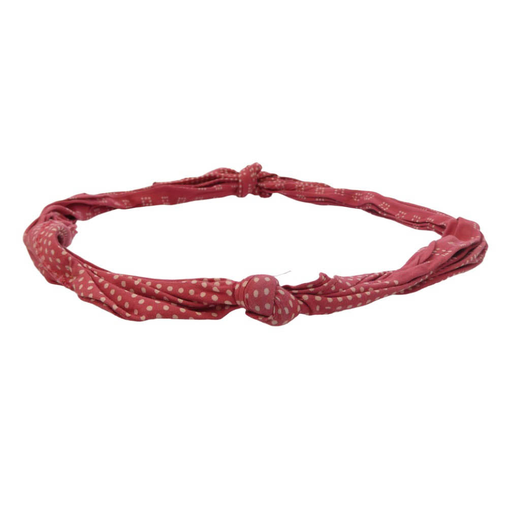 VISVIM ビズビム 14SS 0114103003014 BANDANA BELT MINI HERRINGBONE バンダナ ベルト ミニ ヘリンボーン レッド系【中古】
