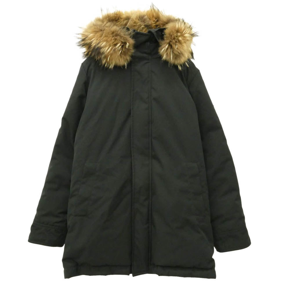 Pyrenex ピレネックス UNITED ARROWS ユナイテッドアローズ CFJPN1800012 × United Arrows ANNECY UA JACKET ユナイテッドアローズ アヌシー タヌキ ファー ダウンジャケット ダークネイビー系 M【中古】