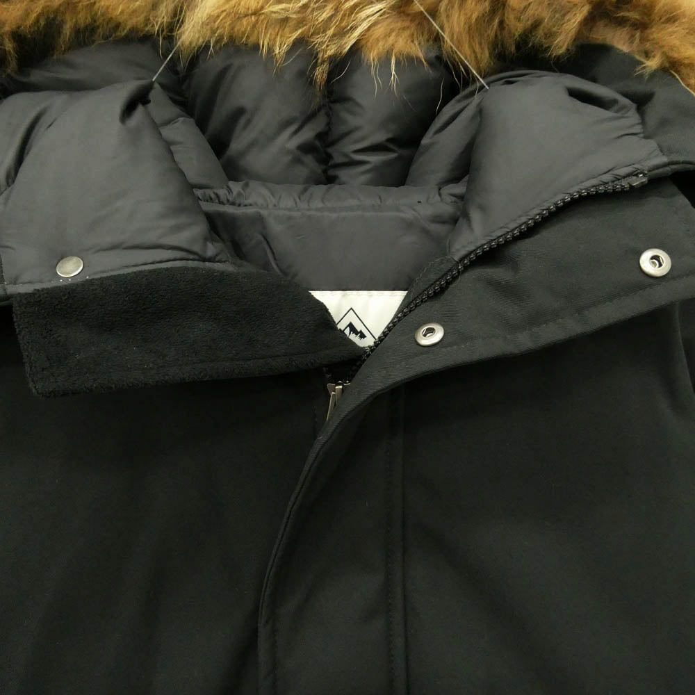 Pyrenex ピレネックス UNITED ARROWS ユナイテッドアローズ CFJPN1800012 × United Arrows ANNECY UA JACKET ユナイテッドアローズ アヌシー タヌキ ファー ダウンジャケット ダークネイビー系 M【中古】
