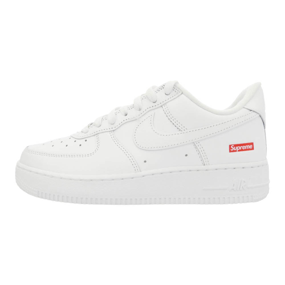 Supreme シュプリーム NIKE ナイキ CU9225-100 × NIKE Air Force 1 Low White ナイキ エアフォース1 ロー スニーカー ホワイト系 24.5cm【新古品】【未使用】【中古】