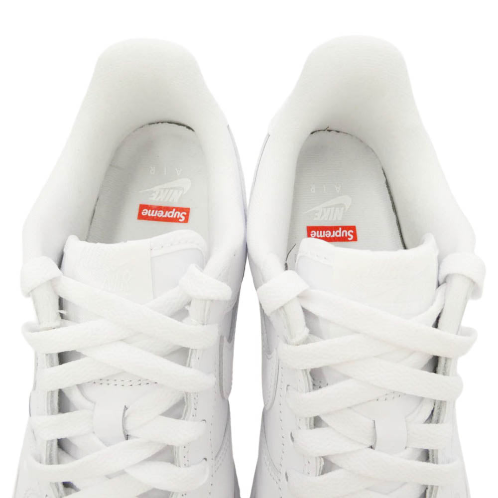 Supreme シュプリーム NIKE ナイキ CU9225-100 × NIKE Air Force 1 Low White ナイキ エアフォース1 ロー スニーカー ホワイト系 24.5cm【新古品】【未使用】【中古】