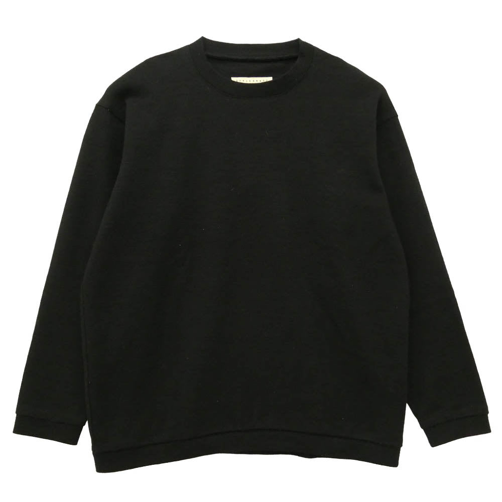 stylecraft wardrobe スタイルクラフトワードローブ WOOL T SWEATER メリノ ウール セーター 長袖 ニット ブラック系 2【中古】