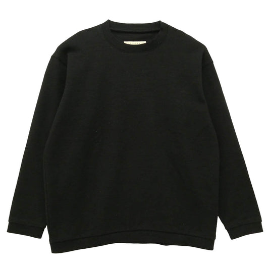 stylecraft wardrobe スタイルクラフトワードローブ WOOL T SWEATER メリノ ウール セーター 長袖 ニット ブラック系 2【中古】