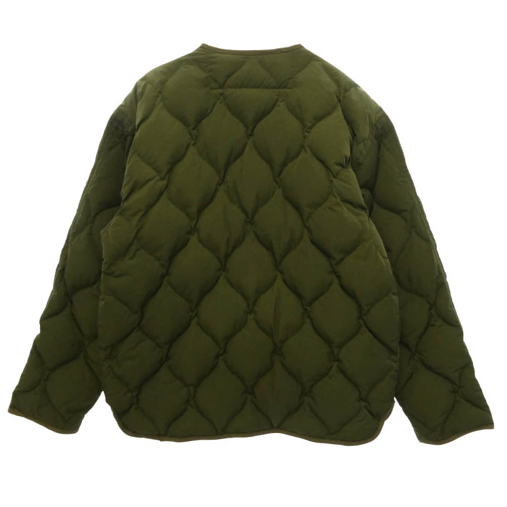 ORCIVAL オーシバル 20AW RC-0889 Limonta nylon quilted down jacket リモンタ ナイロン キルテッド ダウン ジャケット カーキ系 4【中古】