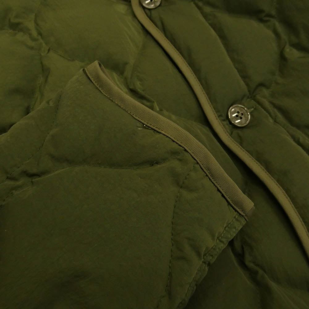 ORCIVAL オーシバル 20AW RC-0889 Limonta nylon quilted down jacket リモンタ ナイロン キルテッド ダウン ジャケット カーキ系 4【中古】