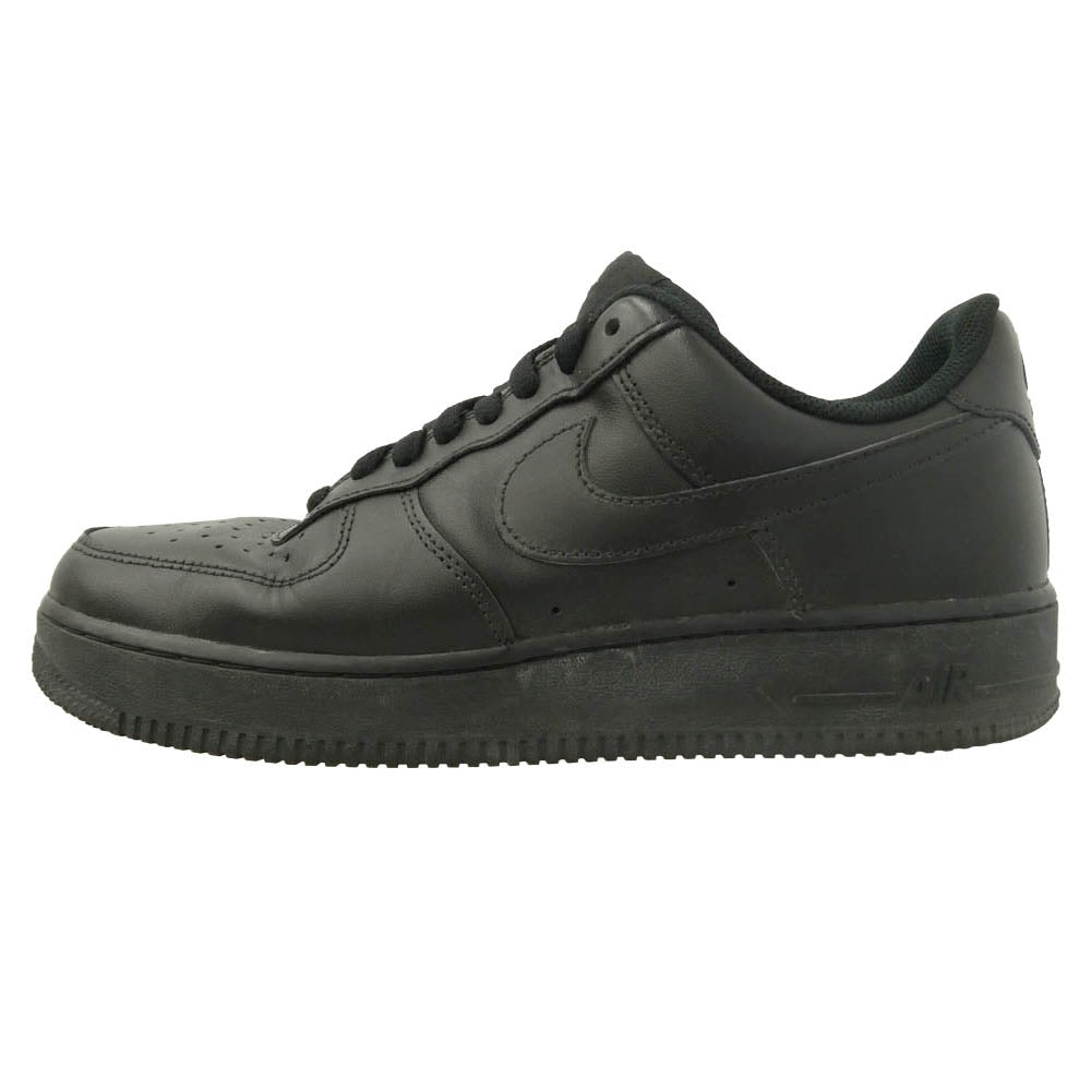NIKE ナイキ 20AW CW2288-001 Air Force 1 Low 07 Black エアフォース ロー スニーカー ブラック系 27.5cm【中古】