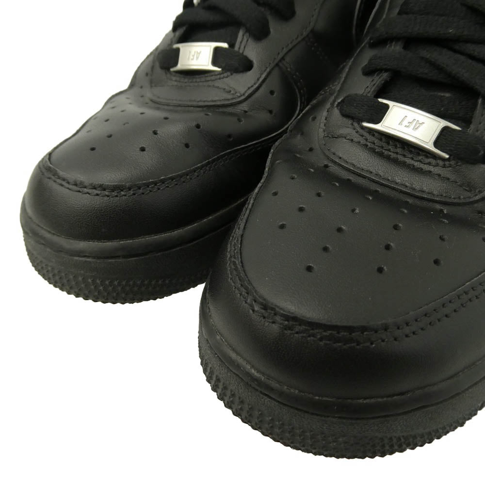 NIKE ナイキ 20AW CW2288-001 Air Force 1 Low 07 Black エアフォース ロー スニーカー ブラック系 27.5cm【中古】
