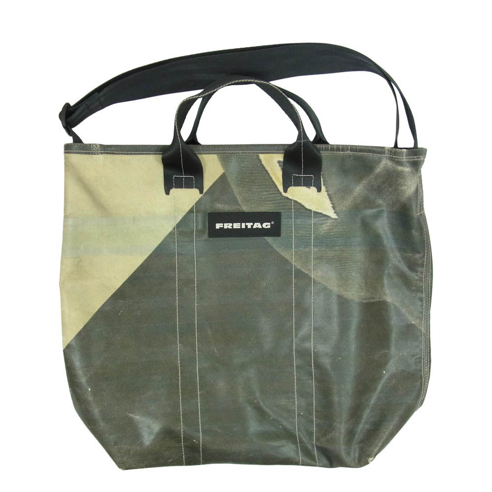 FREITAG フライターグ F203 BOB ボブ 2way トート バッグ ショルダー バッグ カーキ系【中古】