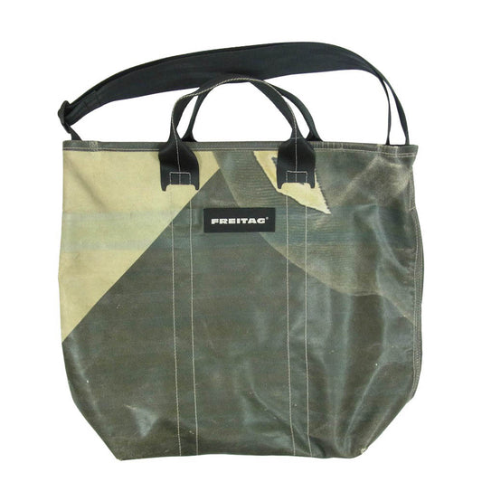 FREITAG フライターグ F203 BOB ボブ 2way トート バッグ ショルダー バッグ カーキ系【中古】