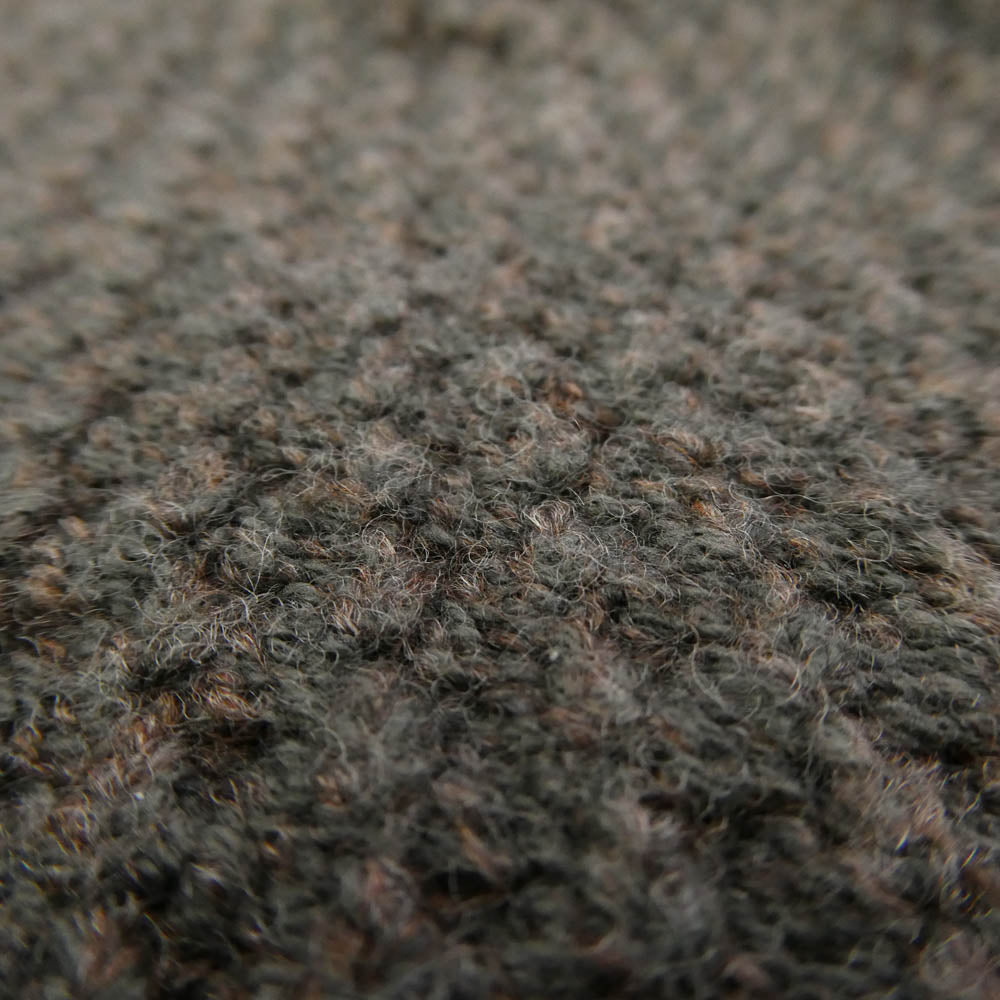 DEVOA デヴォア TK-KC22 Knit Cap Merino Wool Cotton Cashmere カシミア混 メルトンウール コットン ニットキャップ チャコール系【新古品】【未使用】【中古】