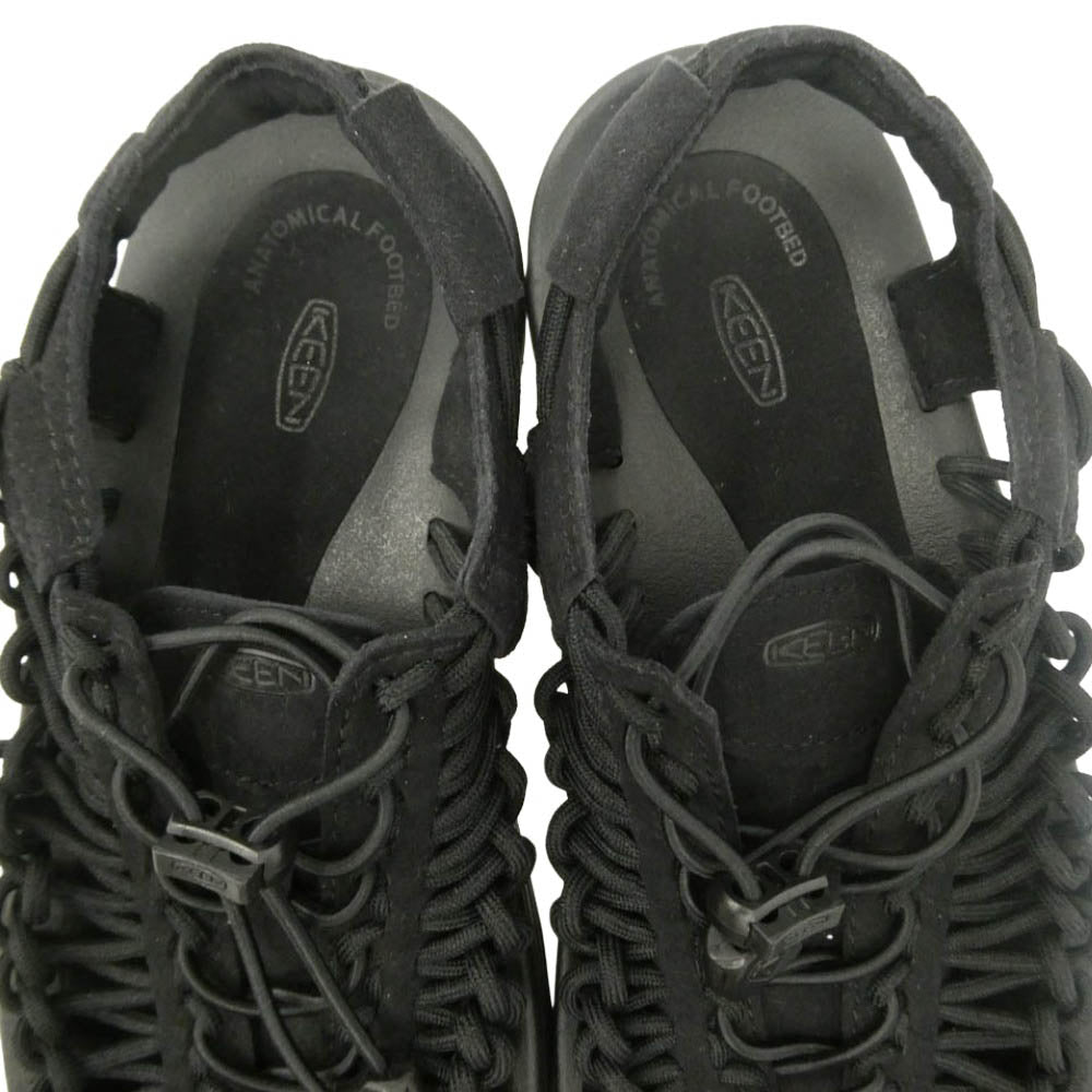 KEEN キーン 1014099 UNEEK ユニーク サンダル ブラック系 24cm【中古】