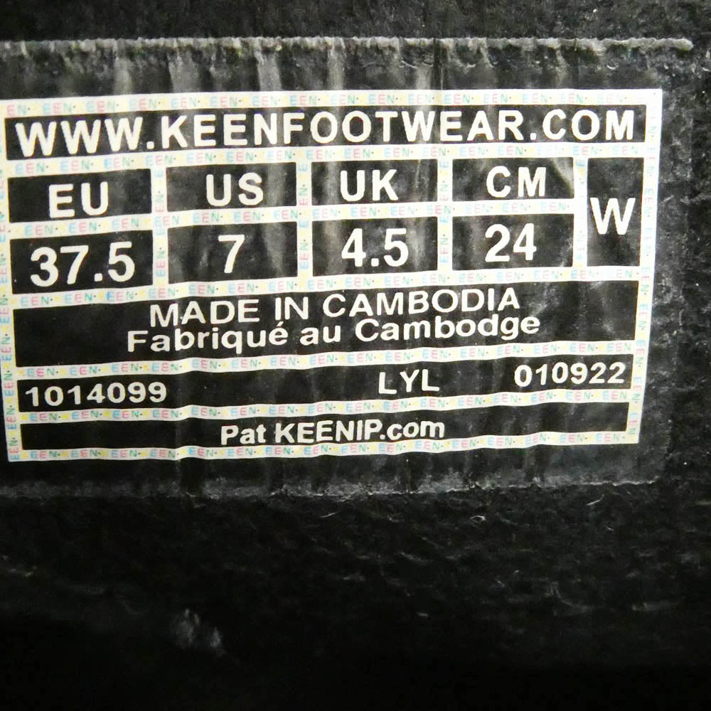 KEEN キーン 1014099 UNEEK ユニーク サンダル ブラック系 24cm【中古】