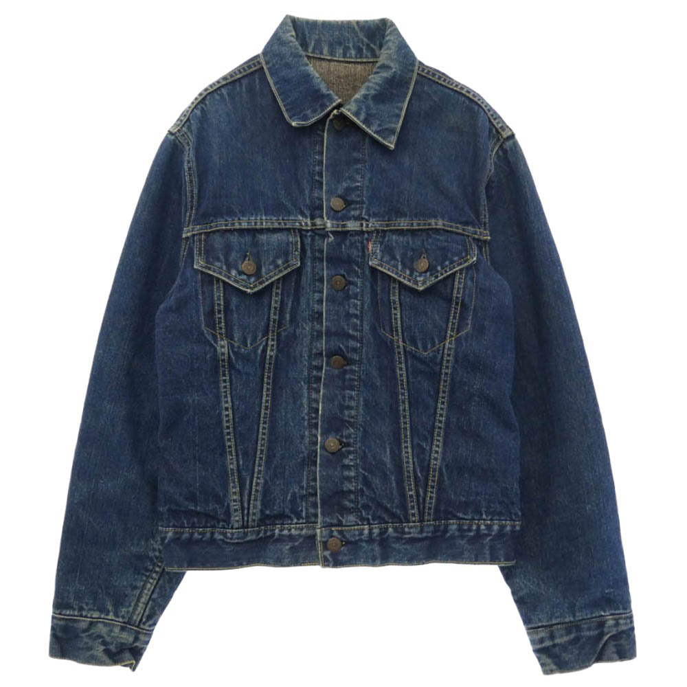 Levi's リーバイス ヴィンテージ オリジナル 60s 559 BIGE ブランケット ボタン裏刻印O デニムジャケット インディゴブルー系 サイズ表記なし【中古】
