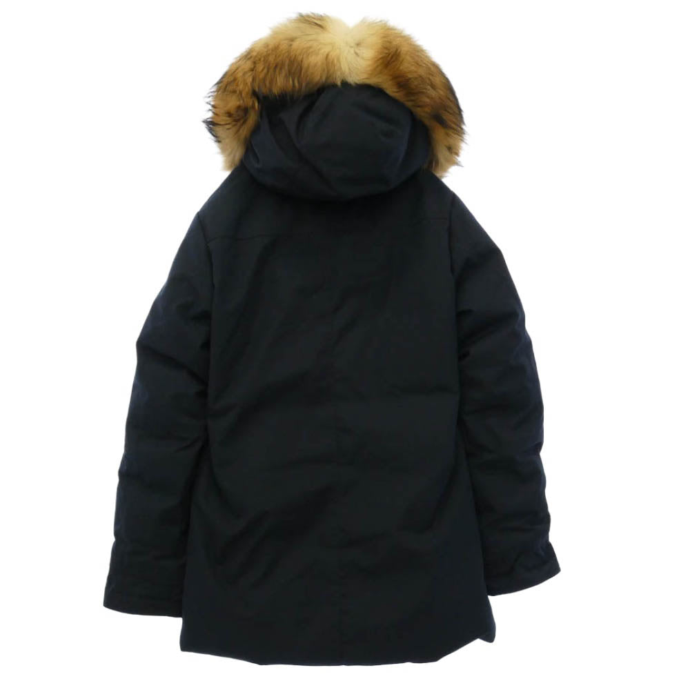 Pyrenex ピレネックス HM0050 ANNECY FUR アヌシー ファー付き ダウン ジャケット ブラック系 S【中古】