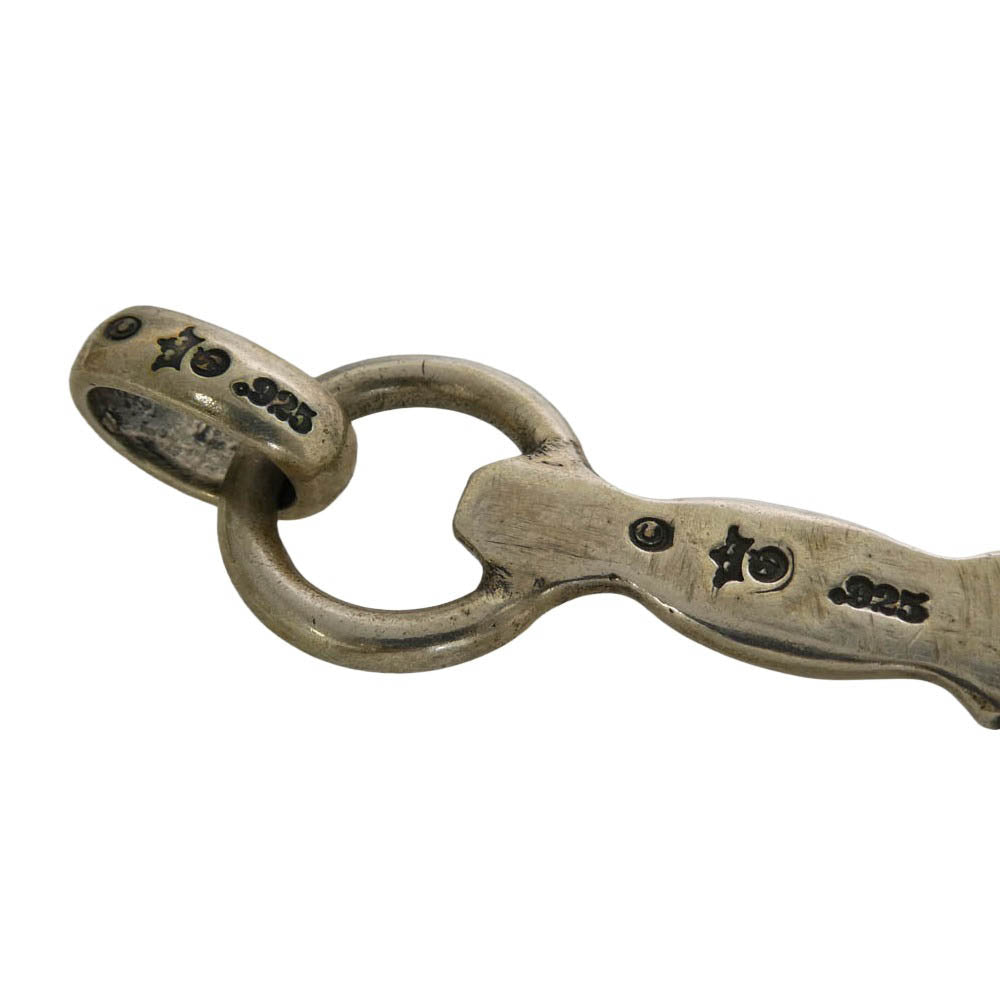 GABOR ガボール ガボラトリー マリア ギャランティ付属 DAGGER WITH SKULL W/H.W.O スカルダガー バターナイフ ペンダントトップ シルバー系【中古】